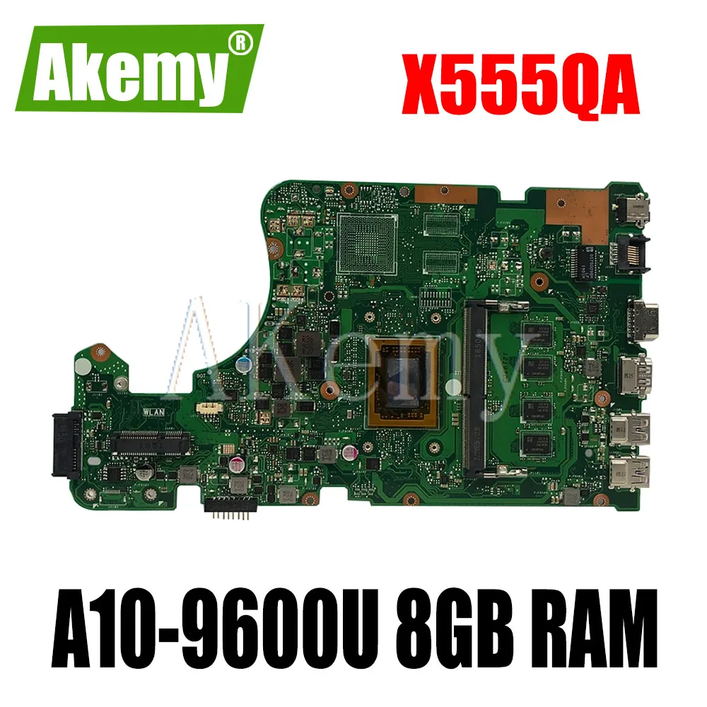 SAMXINNO для For For For Asus X555Q A555Q X555QG X555QA x555bp Laotop материнская плата X555QA материнская плата с A10-9600U ОЗУ 8 Гб
SAMXINNO для For For For Asus X555Q A555Q X555QG X555QA x555bp Laotop материнская плата X555QA материнская плата с A10-9600U ОЗУ 8 Гб
