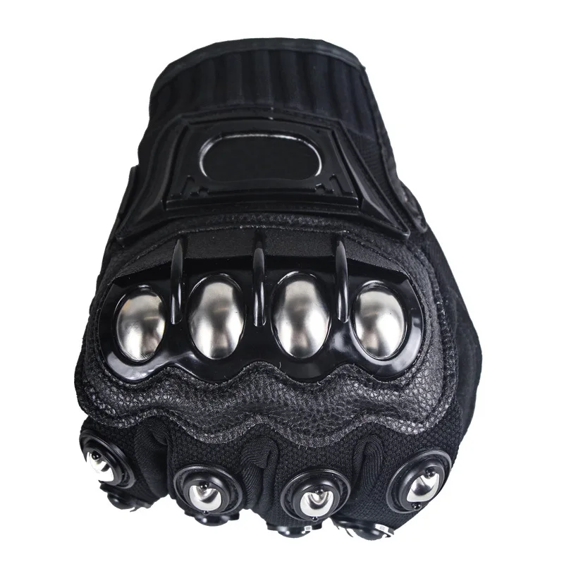 Stainless steel fist shell protects wear-resistant riding off-road motorcycle gloves
Stainless steel fist shell protects wear-resistant riding off-road motorcycle gloves