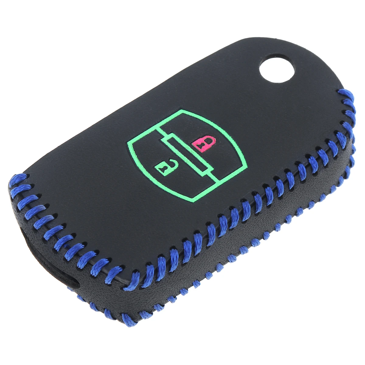 3 Colors 2 Buttons Hand Sewed Leather Noctilucent Car Key Cover Protector Holder with Hang Buckle Fit for Mazda CX-5 CX5 CX-7
3 Colors 2 Buttons Hand Sewed Leather Noctilucent Car Key Cover Protector Holder with Hang Buckle Fit for Mazda CX-5 CX5 CX-7