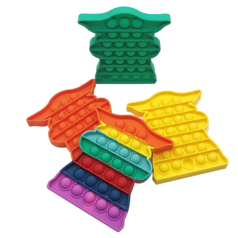 Baby Yoda Push Popit Bubble Sensory Toys Squishy Stress Reliever Adult Child Funny Anti-stress Pop It Fidget Reliver Kawaii
Baby Yoda Push Popit Bubble Sensory Toys Squishy Stress Reliever Adult Child Funny Anti-stress Pop It Fidget Reliver Kawaii