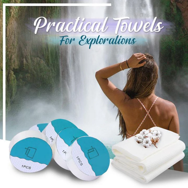 Сжатые одноразовые сверхбольшие хлопковые полотенца SEC88, 1/5/10 шт. 
Сжатые одноразовые сверхбольшие хлопковые полотенца SEC88, 1/5/10 шт.