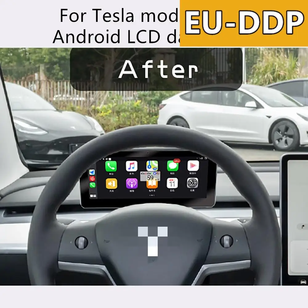 For Tesla Model 3 Y Multimedia Android Car Stereo Dashboard Data Display Touch Screen GPS Navi Carplay Player unit Autoradio
For Tesla Model 3 Y Multimedia Android Car Stereo Dashboard Data Display Touch Screen GPS Navi Carplay Player unit Autoradio
