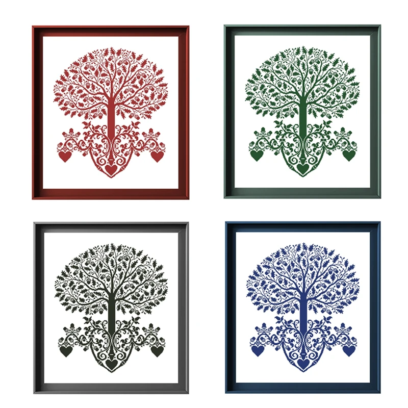 Love tree cross stitch package acorn simple 18ct 14ct 11ct white fabric cotton silk thread embroidery DIY handmade needlework
Love tree cross stitch package acorn simple 18ct 14ct 11ct white fabric cotton silk thread embroidery DIY handmade needlework