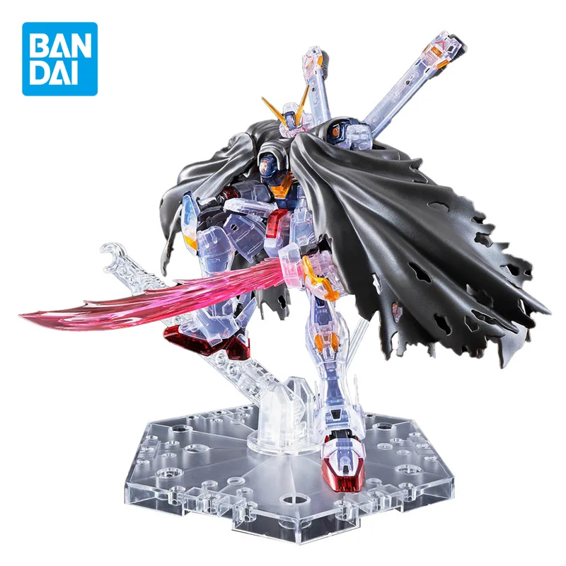 Набор моделей Bandai Gundam аниме-фигурки RG 1/144 X-1 Crossbone экшн-фигурки прозрачные цветные