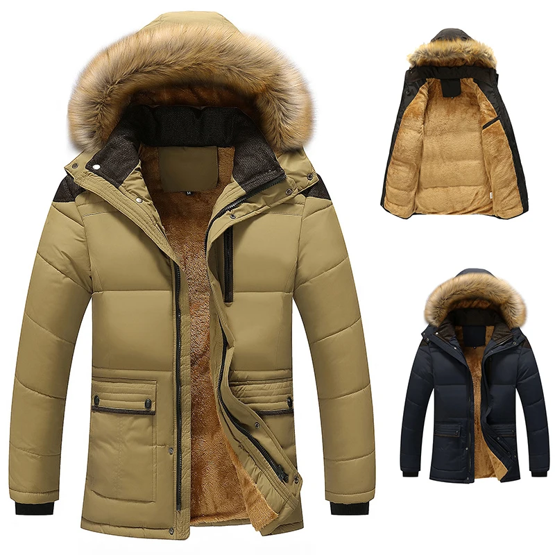 Новинка, Мужская зимняя однотонная куртка, Мужская ветрозащитная Толстая длинная куртка с воротником-стойкой, мягкая удобная модная Повсед...
Новинка, Мужская зимняя однотонная куртка, Мужская ветрозащитная Толстая длинная куртка с воротником-стойкой, мягкая удобная модная Повсед...