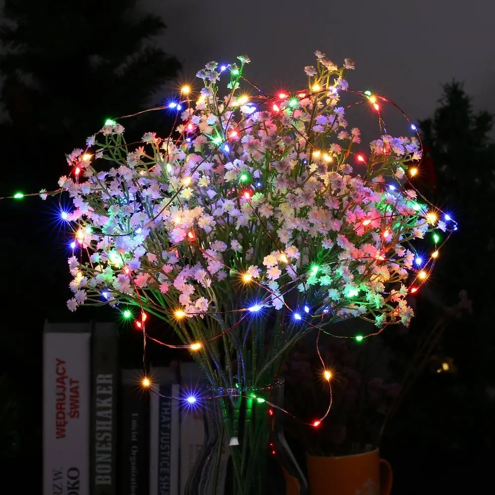 10M Copper Wire Outdoor String Lights 8 Function Remote Control 3AA Battery Garden Light for Christmas Wedding Party Decoration
10M Copper Wire Outdoor String Lights 8 Function Remote Control 3AA Battery Garden Light for Christmas Wedding Party Decoration
