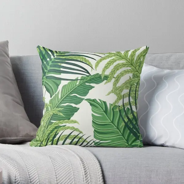 Green tropical leaves Soft Decorative Throw Pillow Cover for Home Pillows NOT Included
Green tropical leaves Soft Decorative Throw Pillow Cover for Home Pillows NOT Included