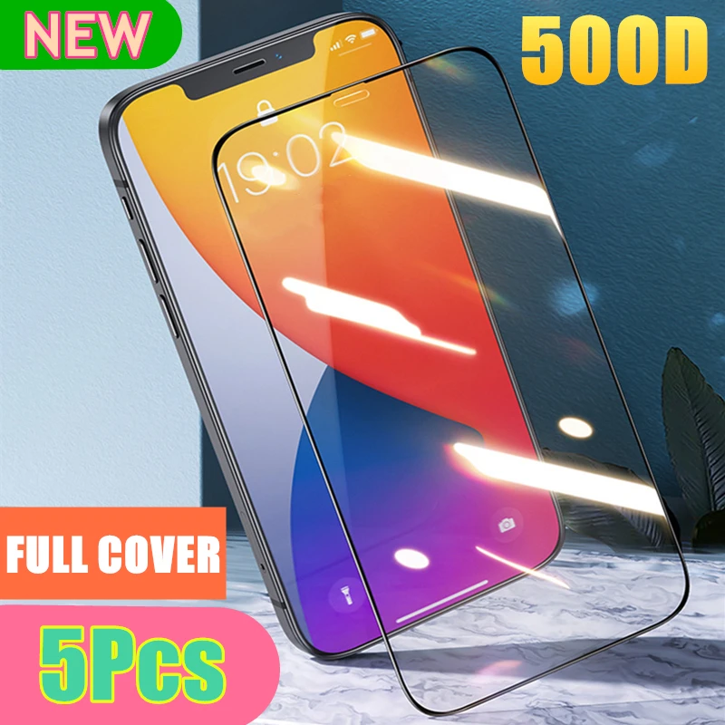 500D Screen Protector Glass on the For iPhone 11 12 Pro MAX XR X XS Max Full Cover For iPhone 7 8 Plus SE 2020 Tempered Glass
500D Screen Protector Glass on the For iPhone 11 12 Pro MAX XR X XS Max Full Cover For iPhone 7 8 Plus SE 2020 Tempered Glass