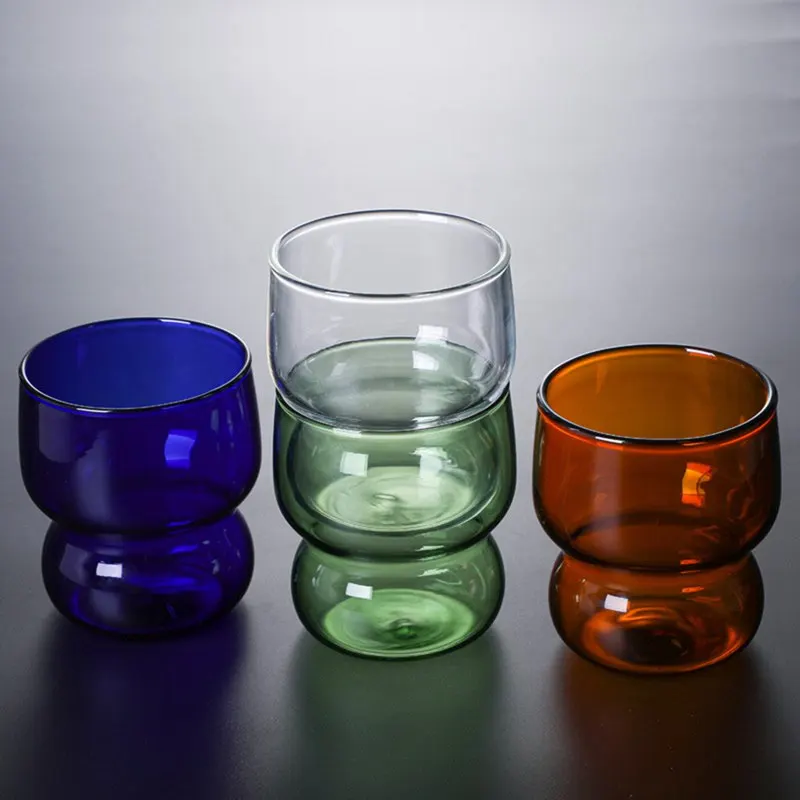 Hot Transparent High Borosilica Glass Candy Color Tea Cup Creative Heat Resistant Beer Glass Wine Water Tea Cup Bar Drinkware
Hot Transparent High Borosilica Glass Candy Color Tea Cup Creative Heat Resistant Beer Glass Wine Water Tea Cup Bar Drinkware