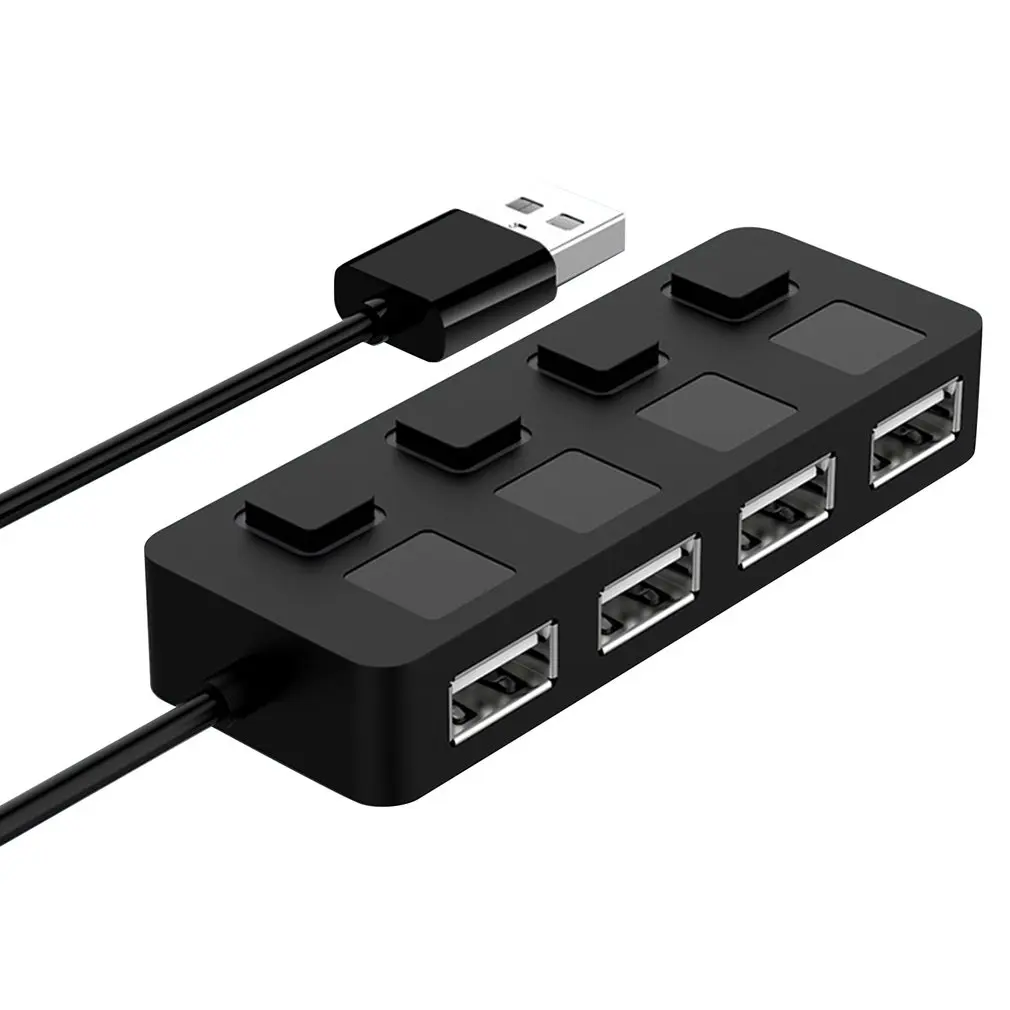USB 2.0 Hub Multi USB Splitter 4 Ports Expander Multiple USB 2.0 Hub Use Power Adapter USB 2.0 Hub With Switch For PC Computer
USB 2.0 Hub Multi USB Splitter 4 Ports Expander Multiple USB 2.0 Hub Use Power Adapter USB 2.0 Hub With Switch For PC Computer
