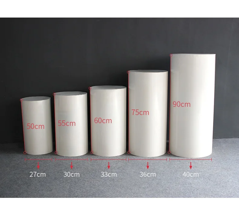 2021 Hot Round Party Decoration Floor White Cake Table Pedestal Stand Cylinder Plinth DIY Wedding Decorations
2021 Hot Round Party Decoration Floor White Cake Table Pedestal Stand Cylinder Plinth DIY Wedding Decorations