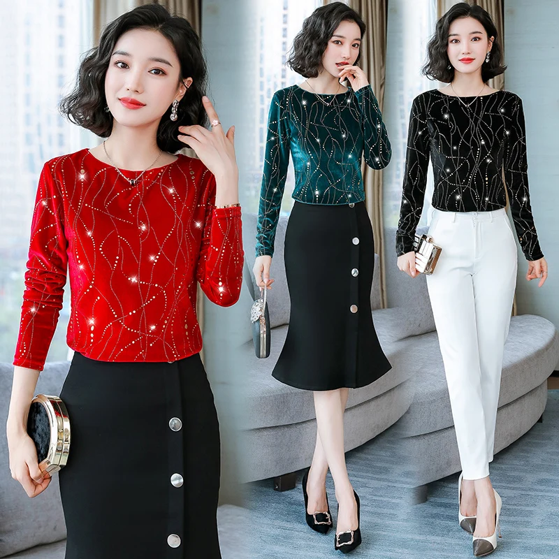 Long Sleeve O-neck Casual Women Blouses 2021 New Fashion Slim Women Tops Loose And Comfortable Women Clothing Autumn 6149 50
Long Sleeve O-neck Casual Women Blouses 2021 New Fashion Slim Women Tops Loose And Comfortable Women Clothing Autumn 6149 50