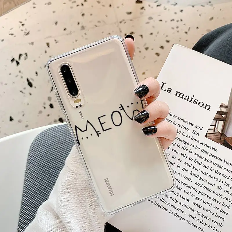 Creative white cartoon cat Phone Case Transparent for Samsung A71 S9 10 20 HUAWEI p30 40 honor 10i 8x xiaomi note 8 Pro 10t 11
Creative white cartoon cat Phone Case Transparent for Samsung A71 S9 10 20 HUAWEI p30 40 honor 10i 8x xiaomi note 8 Pro 10t 11