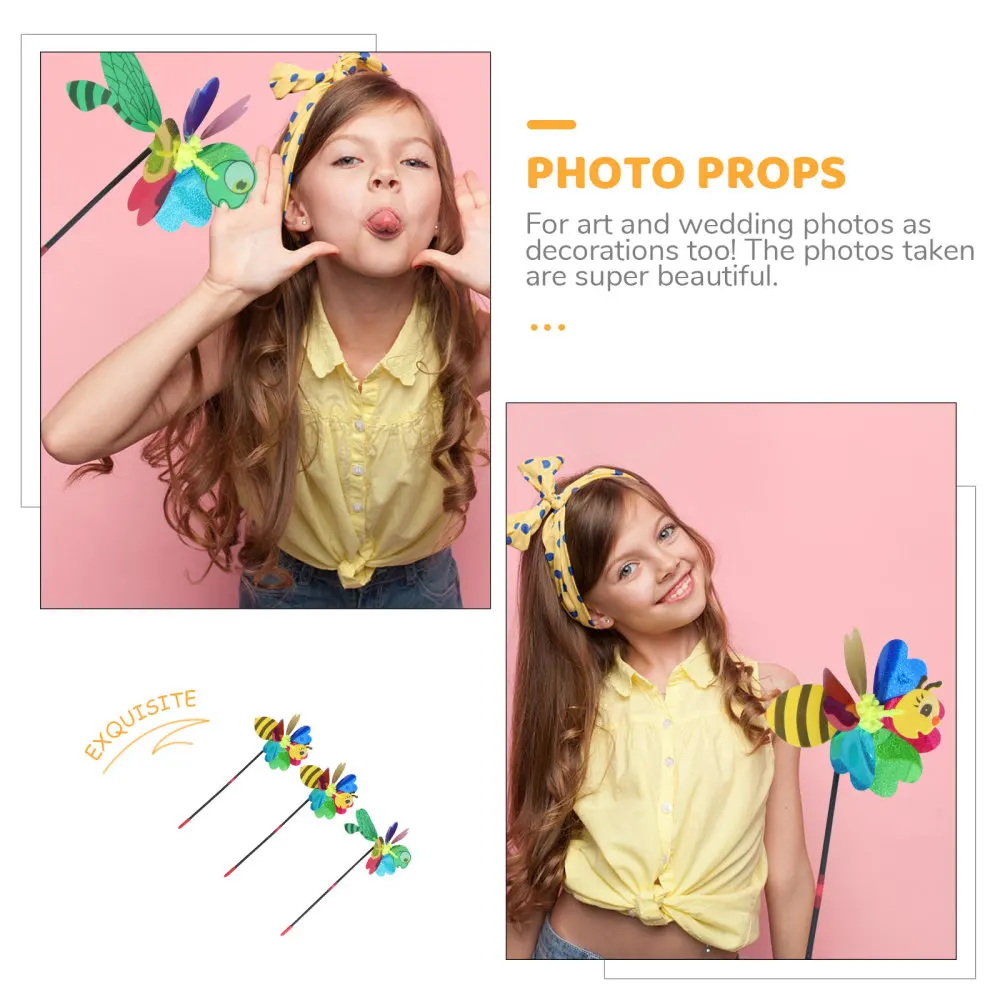 3pcs Kids Windmill Outdoor Spinning Windmill Art Windmill (Colorful)
3pcs Kids Windmill Outdoor Spinning Windmill Art Windmill (Colorful)