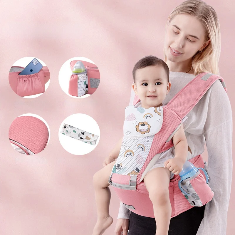 Ergonomic Baby Carrier Infant Hip Seat Sling Wrap Holder Backpacks Travel kids Outdoor Kangaroo Front Facing 0-36 Months 
Ergonomic Baby Carrier Infant Hip Seat Sling Wrap Holder Backpacks Travel kids Outdoor Kangaroo Front Facing 0-36 Months