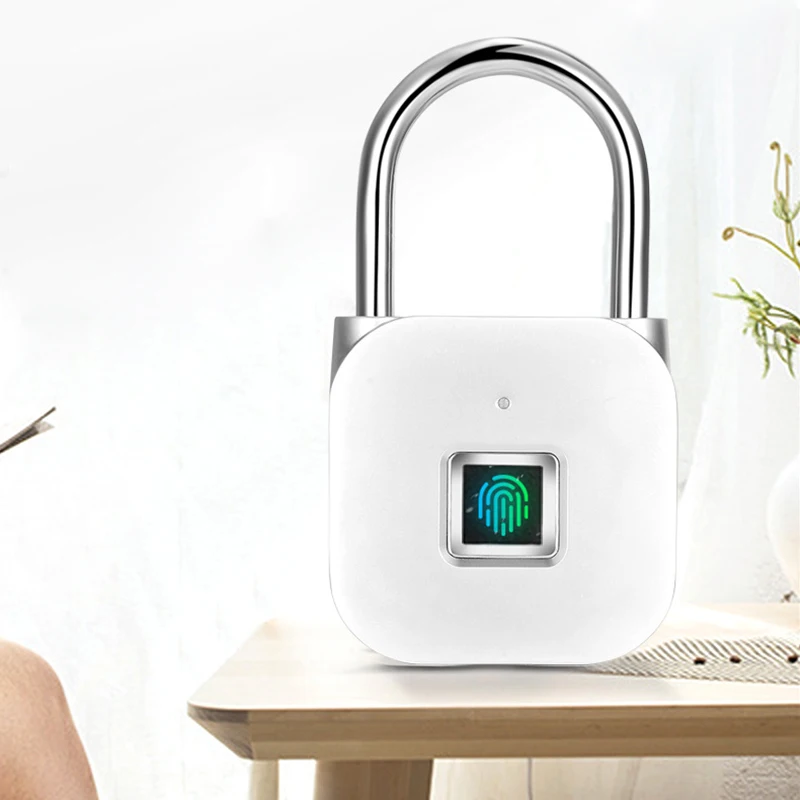 Smart Fingerprint Lock Keyless USB Rechargeable Door Luggage Case Bag Lock Anti-Theft Security Fingerprint Padlock
Smart Fingerprint Lock Keyless USB Rechargeable Door Luggage Case Bag Lock Anti-Theft Security Fingerprint Padlock