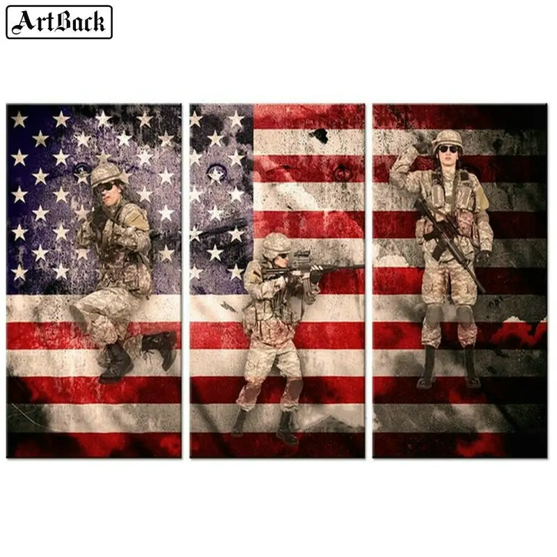 5d diamond painting usa flag soldier full square diamond mosaic art 3d wall sticker decoration
5d diamond painting usa flag soldier full square diamond mosaic art 3d wall sticker decoration