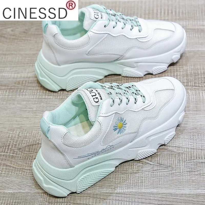 2021 Spring Women's Vulcanized Shoes Fashion New Round Head Flowers Women Sneakers Mesh Breathable Platform Women Casual Shoes
2021 Spring Women's Vulcanized Shoes Fashion New Round Head Flowers Women Sneakers Mesh Breathable Platform Women Casual Shoes