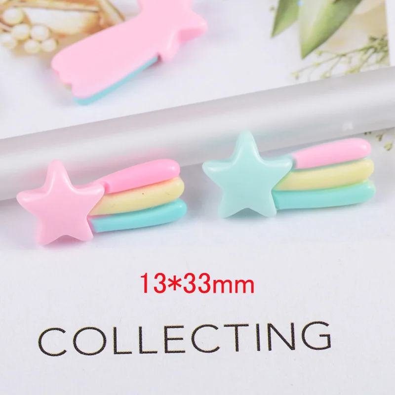 10Pcs Very Cute Meteor Flatback Resin Cabochon DIY Decorative Crafts Scrapbooking Fit Hair Bows Center Phone Accesssories
10Pcs Very Cute Meteor Flatback Resin Cabochon DIY Decorative Crafts Scrapbooking Fit Hair Bows Center Phone Accesssories