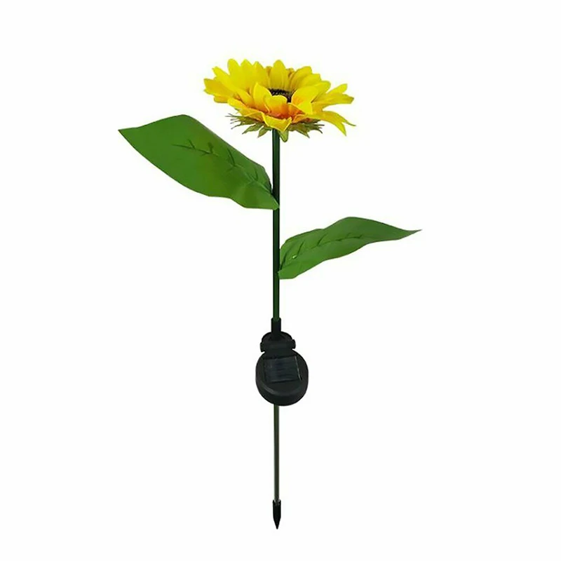 New 1pc LED Solar Powered Sunflower Lights Garden Insert Outdoor Lighting Flower Lamp Landscape Lawn Path Light
New 1pc LED Solar Powered Sunflower Lights Garden Insert Outdoor Lighting Flower Lamp Landscape Lawn Path Light