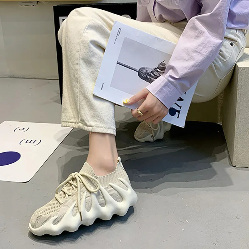 Women's 2021 New Breathable Low Top Coconut Sneakers Woven Thick Bottom Soft Bottom Lightweight Non-Slip Running Shoes Y
Women's 2021 New Breathable Low Top Coconut Sneakers Woven Thick Bottom Soft Bottom Lightweight Non-Slip Running Shoes Y