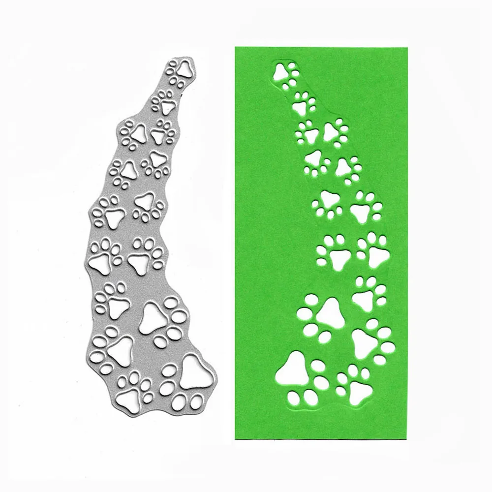 Cutting Dies Bear Footprints Dog Stamp And Die Cut Scrapbooking DIY Mold Metal Crafts Embossing Folder Paper Cutter Knife Mould
Cutting Dies Bear Footprints Dog Stamp And Die Cut Scrapbooking DIY Mold Metal Crafts Embossing Folder Paper Cutter Knife Mould