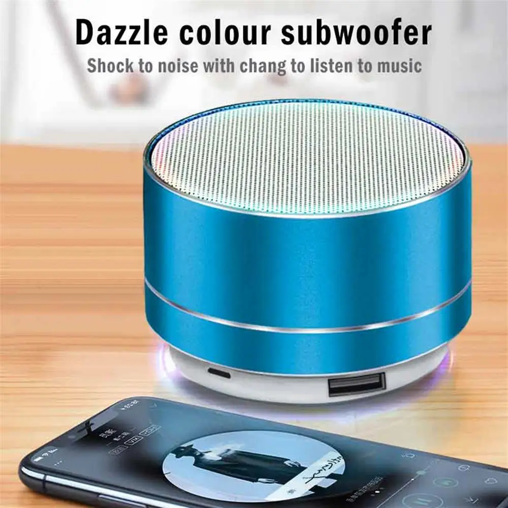 Bluetooth Speaker Mini Speaker Rechargeable Portable Wireless Speaker Music Audio TF Stereo Sound Speaker for Outdoors/Home
Bluetooth Speaker Mini Speaker Rechargeable Portable Wireless Speaker Music Audio TF Stereo Sound Speaker for Outdoors/Home