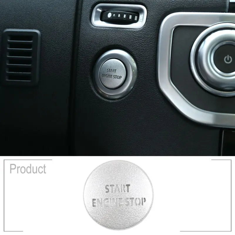 Silver Button Switch Cover For LR4 Range Rover Sport 10-13 Engine Start Decoration Car Styling Accessories Decor Button Cover
Silver Button Switch Cover For LR4 Range Rover Sport 10-13 Engine Start Decoration Car Styling Accessories Decor Button Cover