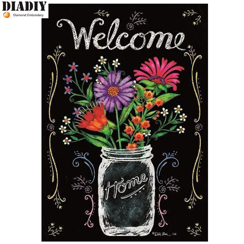 Diamond Embroidery,Full,Diamond Painting,Cross Stitch,Welcome home 5D,Needlework,Round Rhinestone,Mosaic,Decoration,Gift
Diamond Embroidery,Full,Diamond Painting,Cross Stitch,Welcome home 5D,Needlework,Round Rhinestone,Mosaic,Decoration,Gift