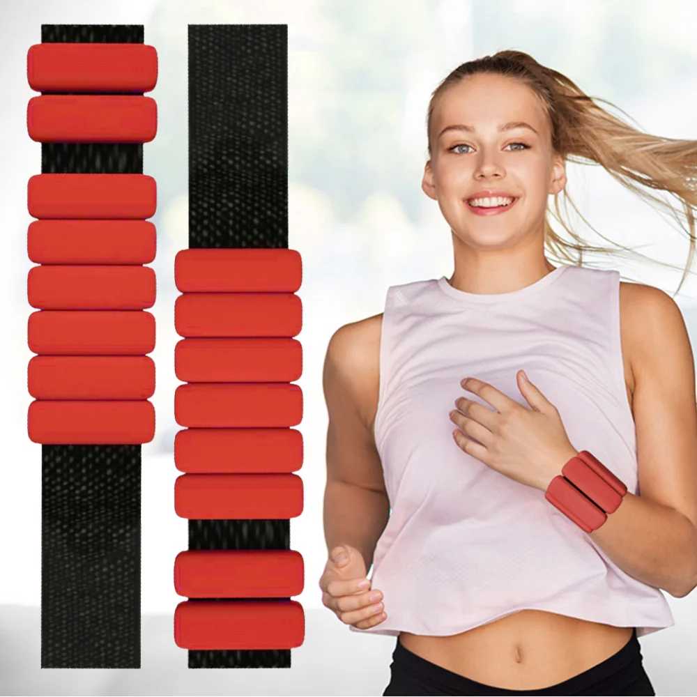 Silicone Yoga Pilates Weight Bracelet Training Sports Sports Wristband Wristband Sandbag Fitness Equipment
Silicone Yoga Pilates Weight Bracelet Training Sports Sports Wristband Wristband Sandbag Fitness Equipment