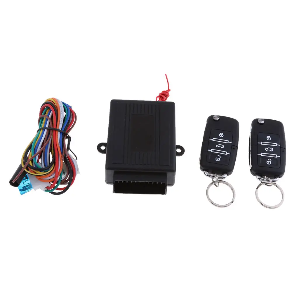 Car Remote Control Central Kit Door Locking Keyless Entry System Car Alarms(Includes Two 4-Button Remotes)
Car Remote Control Central Kit Door Locking Keyless Entry System Car Alarms(Includes Two 4-Button Remotes)