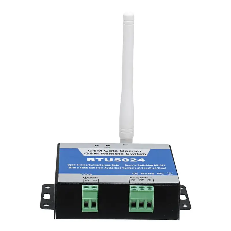 Gate Opener 1Set RTU5024 2G GSM Relay SMS Call Remote Controller Gate Opener Switch System New
Gate Opener 1Set RTU5024 2G GSM Relay SMS Call Remote Controller Gate Opener Switch System New