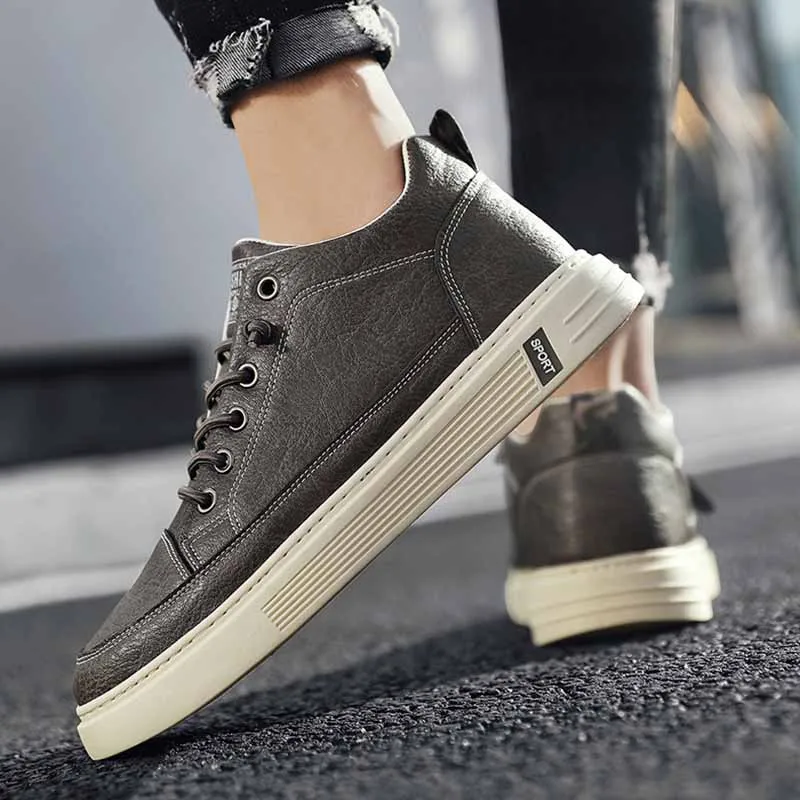 Spring Autumn PU Material Men Shoes Lightweight Male Sneakers Fashion Outdoor Wear-resistant Walking Breathable Mens Casual Shoe
Spring Autumn PU Material Men Shoes Lightweight Male Sneakers Fashion Outdoor Wear-resistant Walking Breathable Mens Casual Shoe