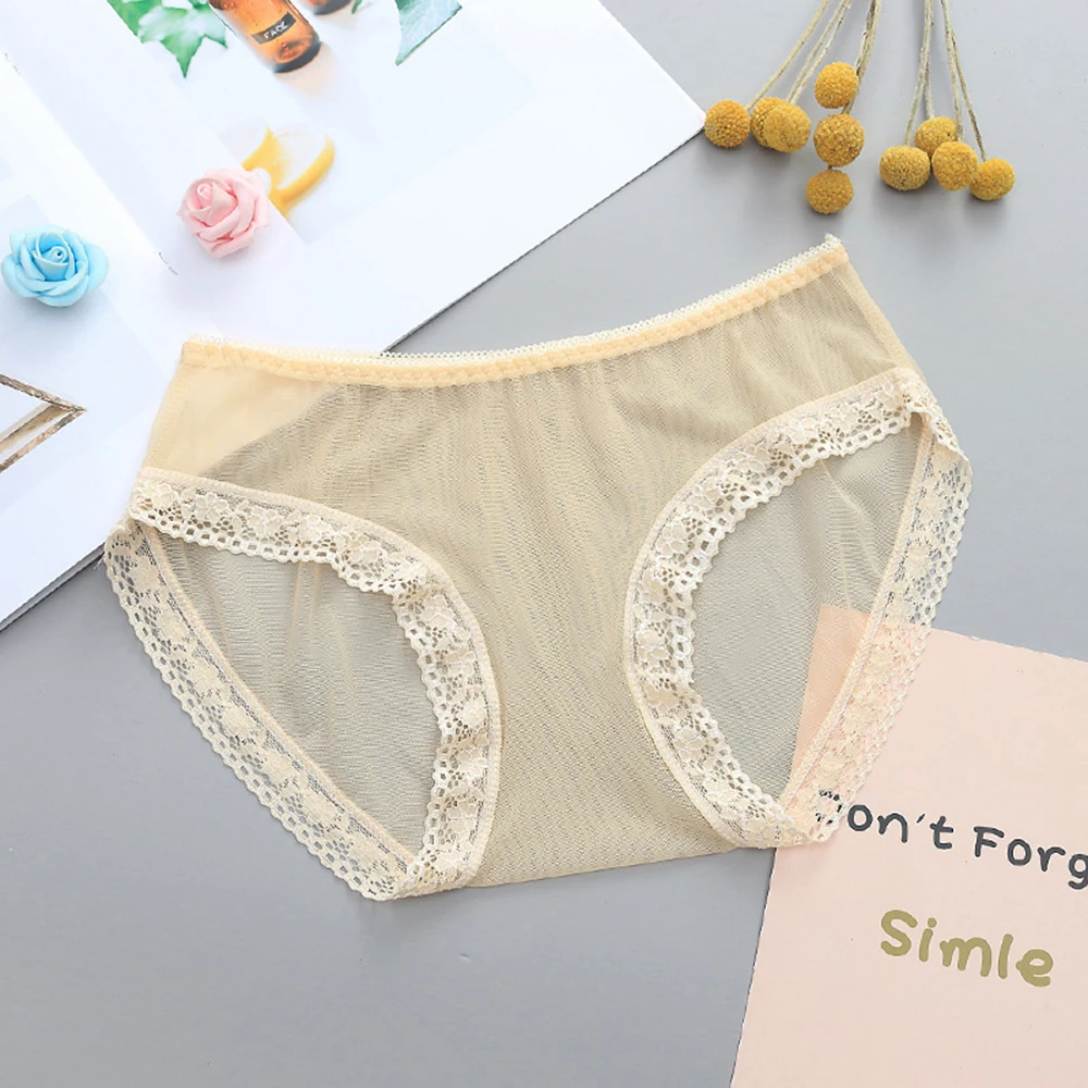 2020 New Lace Edge Sexy Panties Women's Ultra-Thin Seamless Ladies Underwear Transparent Temptation Briefs
2020 New Lace Edge Sexy Panties Women's Ultra-Thin Seamless Ladies Underwear Transparent Temptation Briefs
