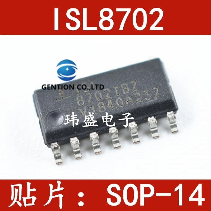 10 шт. ISL8702IBZ ISL8702IBZ-T 8702IBZ ISL8702 лапками углублением SOP-14 в наличии 100% новый и оригинальный
10 шт. ISL8702IBZ ISL8702IBZ-T 8702IBZ ISL8702 лапками углублением SOP-14 в наличии 100% новый и оригинальный