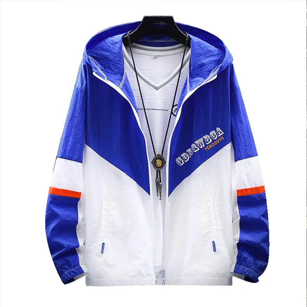 MISSKY Men Jacket Sunscreen Ultravioletproof Coat Long Sleeve Sports Windbreaker for Outdoor Summer Male Tops
MISSKY Men Jacket Sunscreen Ultravioletproof Coat Long Sleeve Sports Windbreaker for Outdoor Summer Male Tops