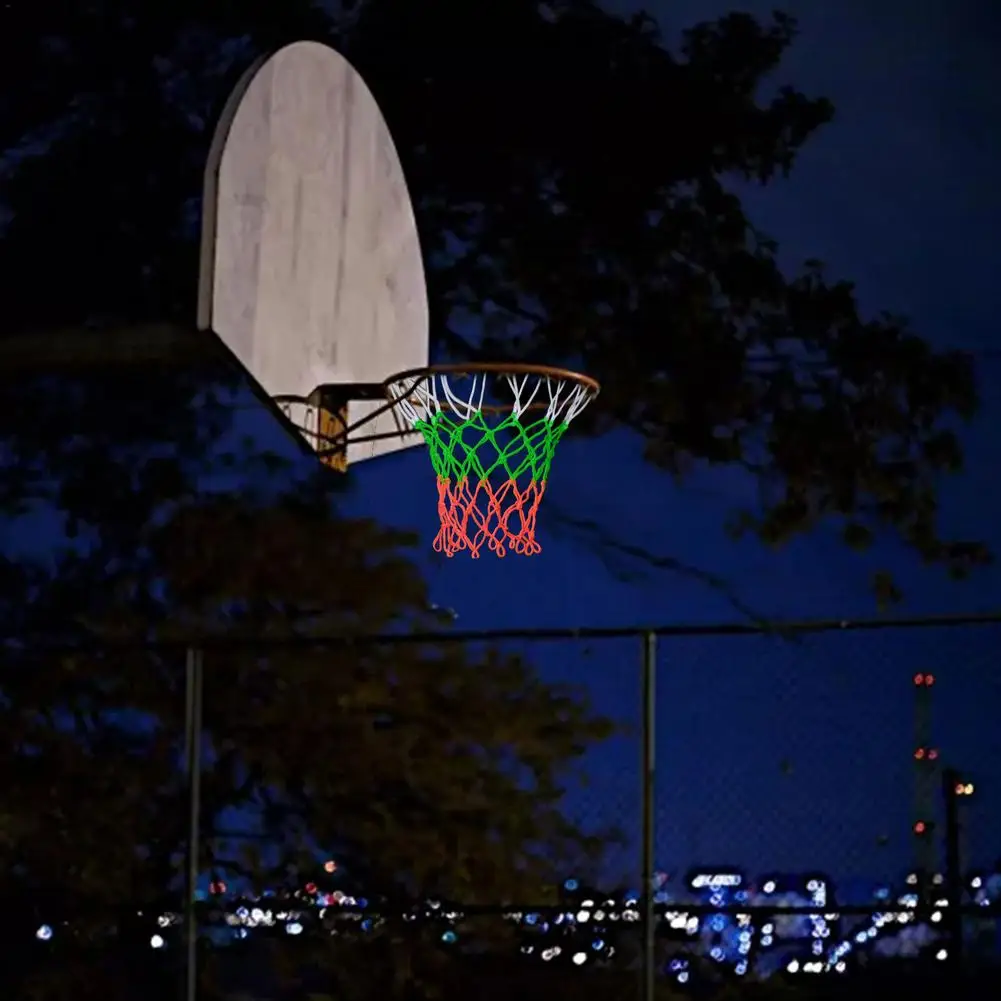 

Светящаяся стандартная баскетбольная сетка, 20 дюймов, светящаяся сетка премиум-класса