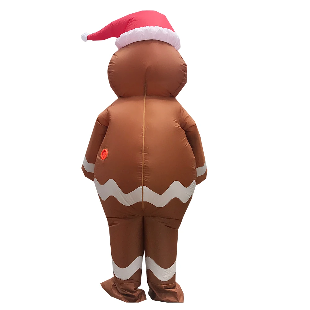 Christmas Cosplay Gingerbread Man Inflatable Costumes Fancy Adult Halloween Party Role Play Inflated Germant Dress Up for Woman
Christmas Cosplay Gingerbread Man Inflatable Costumes Fancy Adult Halloween Party Role Play Inflated Germant Dress Up for Woman