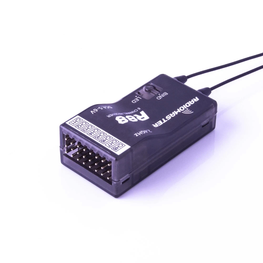 RadioMaster R88 2.4GHz 8CH Over 1KM PWM Nano Receiver Compatible FrSky D8 Support Return RSSI for RC Drone
RadioMaster R88 2.4GHz 8CH Over 1KM PWM Nano Receiver Compatible FrSky D8 Support Return RSSI for RC Drone