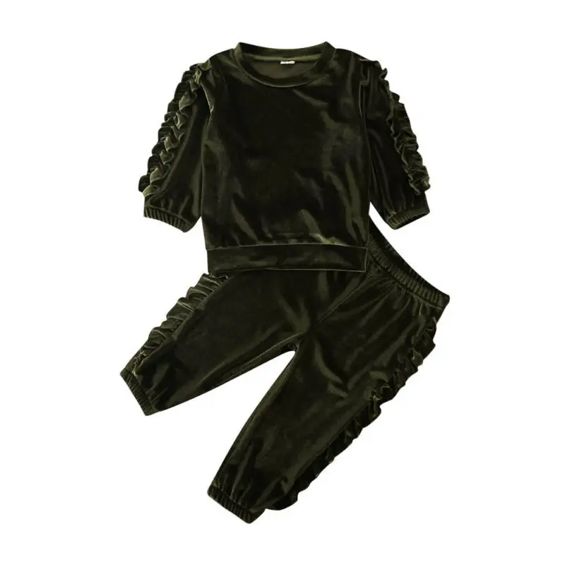 Fashion Toddler Kid Girls 1T-6T Velvet Long Sleeve Shirt Tops Pants Outfit Clothes Set
Fashion Toddler Kid Girls 1T-6T Velvet Long Sleeve Shirt Tops Pants Outfit Clothes Set