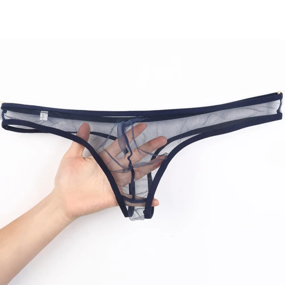 See Through Briefs Men Stretchy T-Back Breathable Underwear Male Sexy Low Rise Underpants G-String Lingerie Mesh T Pants A50
See Through Briefs Men Stretchy T-Back Breathable Underwear Male Sexy Low Rise Underpants G-String Lingerie Mesh T Pants A50