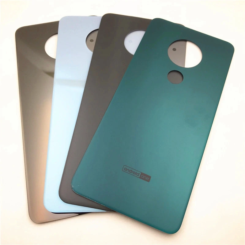 Стеклянная Крышка батарейного отсека задняя крышка для Nokia 7 2/6 2 TA-1200 TA-1198 TA-1201 TA-1193