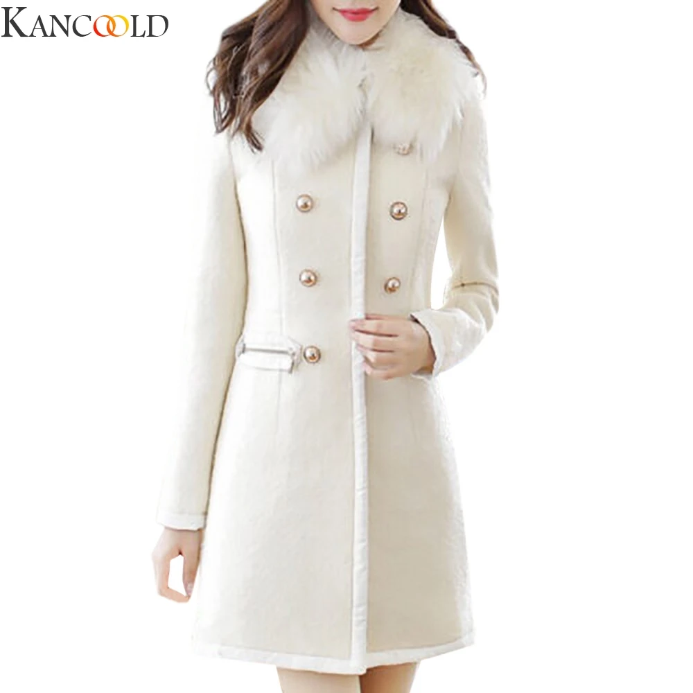 KANCOOLD Korean Version Women Long Sleeve Mid-Long Blazer Jacket Warm Thicken Large Pockets Coat female Outwear Winter | Женская одежда