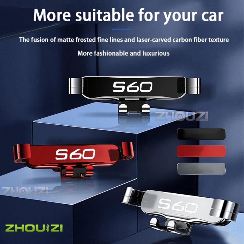 Car Mobile Phone Holder Gravity Mounts Stand GPS Navigation Bracket For Volvo S60 2019 2020 2021 Car Accessories
Car Mobile Phone Holder Gravity Mounts Stand GPS Navigation Bracket For Volvo S60 2019 2020 2021 Car Accessories