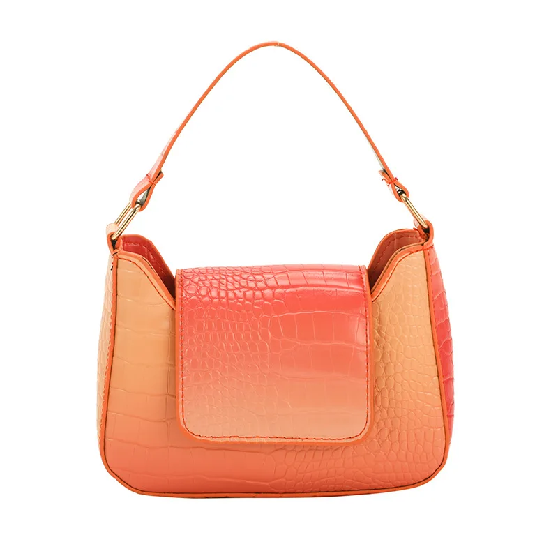 Crocodile Pattern Gradient Color Handbag Popular Western Style Small Square Bag Personalized Candy Color Simple Bag
Crocodile Pattern Gradient Color Handbag Popular Western Style Small Square Bag Personalized Candy Color Simple Bag