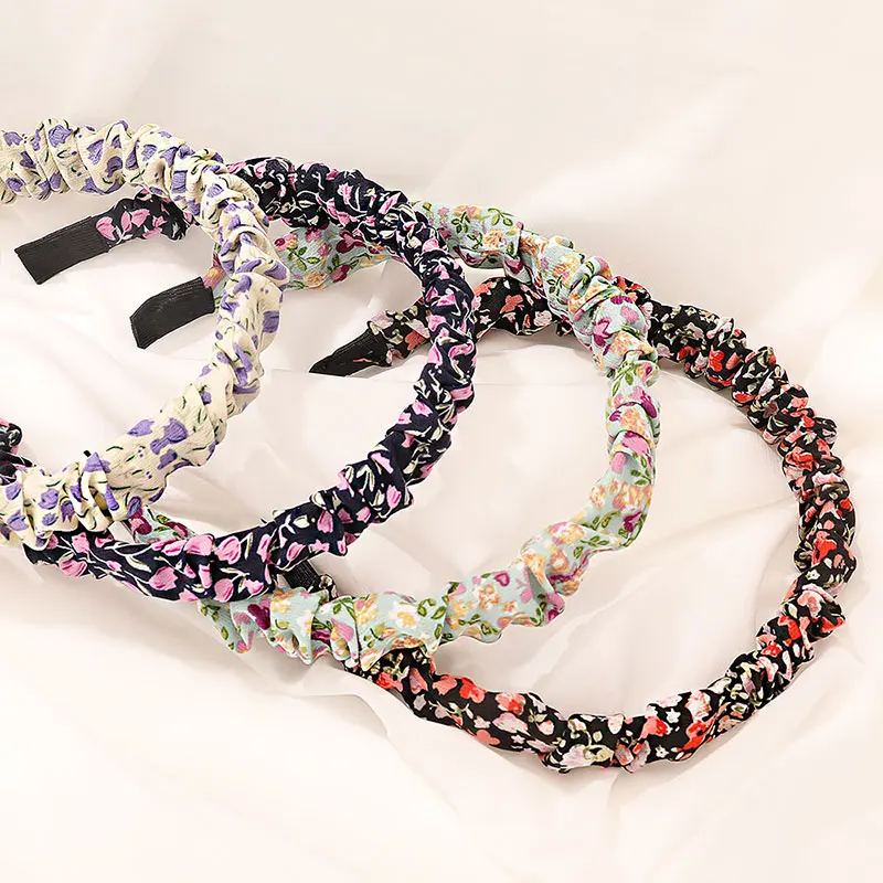 Chiffon Floral Hair Hoop Super Fairy Folds Pleated headband Pastoral Maiden Style Hair Scrunchy Sweet Flower Hair Accessories
Chiffon Floral Hair Hoop Super Fairy Folds Pleated headband Pastoral Maiden Style Hair Scrunchy Sweet Flower Hair Accessories