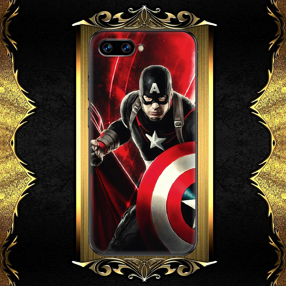 Captains America Super Hero Phone Case Cover Hull For HUAWEI Honor 6A 7A 8 8A 8S 8x 9 9x 9A 9C 10 10i 20 Lite Pro black Hoesjes
Captains America Super Hero Phone Case Cover Hull For HUAWEI Honor 6A 7A 8 8A 8S 8x 9 9x 9A 9C 10 10i 20 Lite Pro black Hoesjes