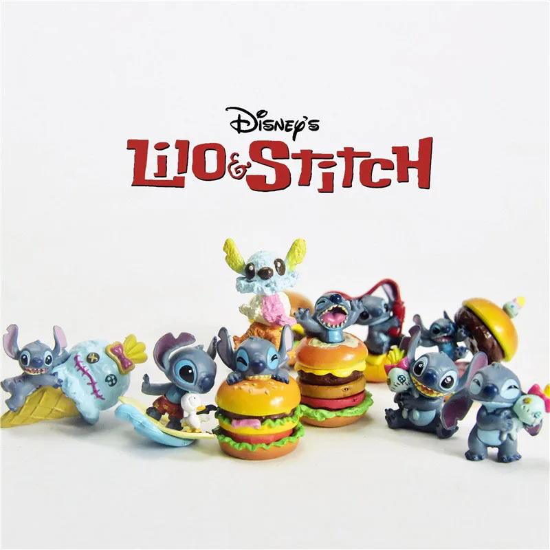 Экшн-фигурки Disney 11 шт./компл. Лило Стич Icecream дизайн гамбургеров Стич и скрапбук Аниме фигурки Куклы экшн-игрушки подарки для детей
Экшн-фигурки Disney 11 шт./компл. Лило Стич Icecream дизайн гамбургеров Стич и скрапбук Аниме фигурки Куклы экшн-игрушки подарки для детей