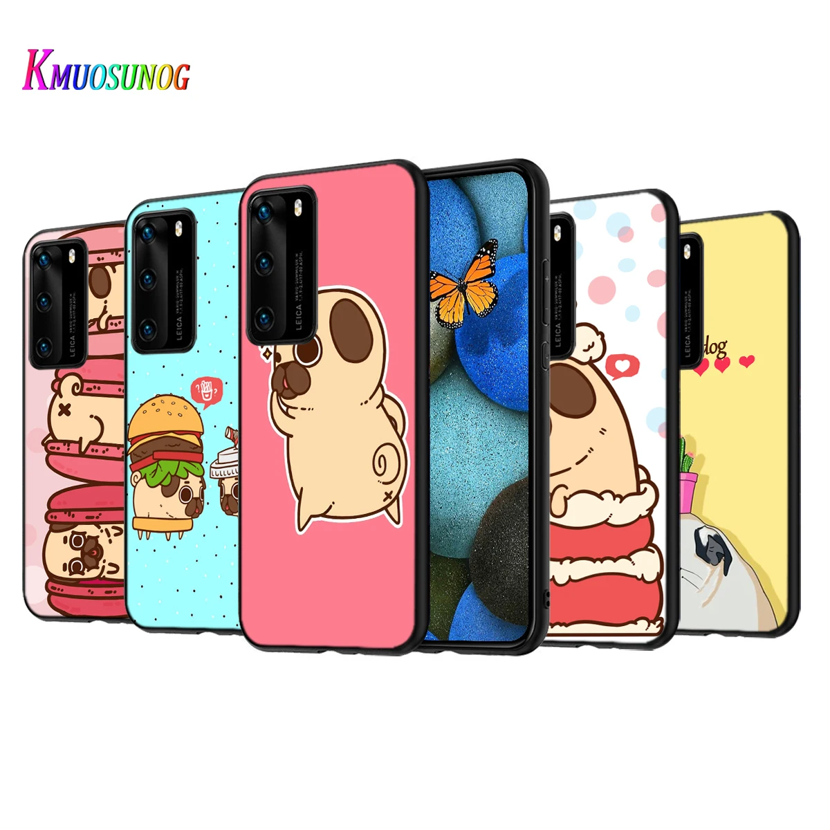 Cute Cartoon Pug Dog Silicone Cover For Huawei P50 P40 P30 P20 Pro P10 P9 F8 Lite E Plus 2016 5G Black TPU Phone Case
Cute Cartoon Pug Dog Silicone Cover For Huawei P50 P40 P30 P20 Pro P10 P9 F8 Lite E Plus 2016 5G Black TPU Phone Case