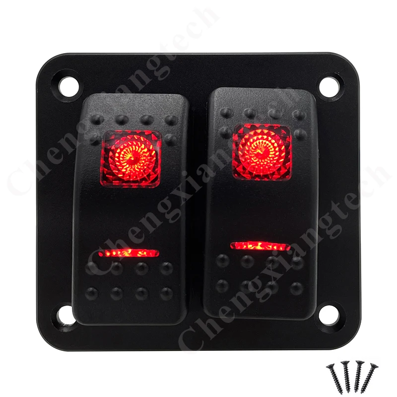 Алюминиевая 2-х клавишная панель-Красный-Предварительно проводной-светодиод 12 в 24 В для 4x4 автомобиля лодки фургона морского транспорта, бес... 
Алюминиевая 2-х клавишная панель-Красный-Предварительно проводной-светодиод 12 в 24 В для 4x4 автомобиля лодки фургона морского транспорта, бес...